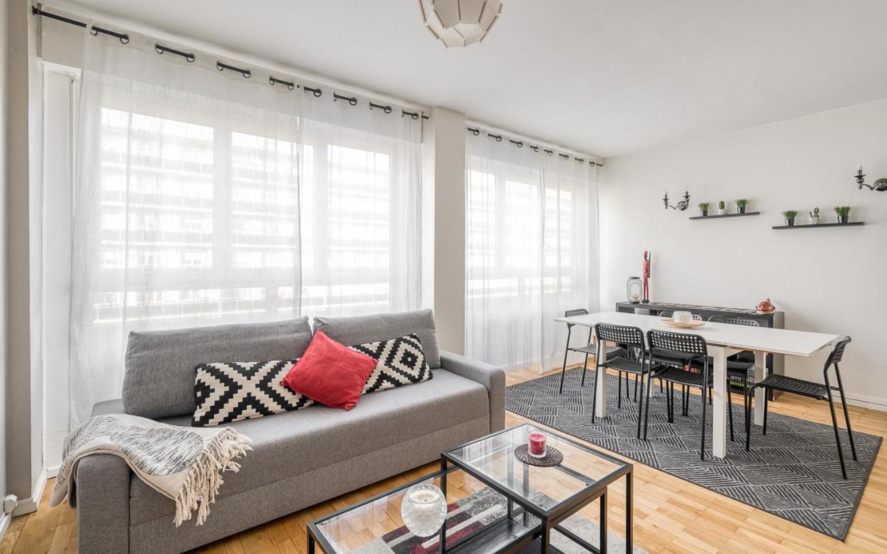 Superbe Apart 2 Rooms Lumineaux Parking Casa Lyon Dış mekan fotoğraf