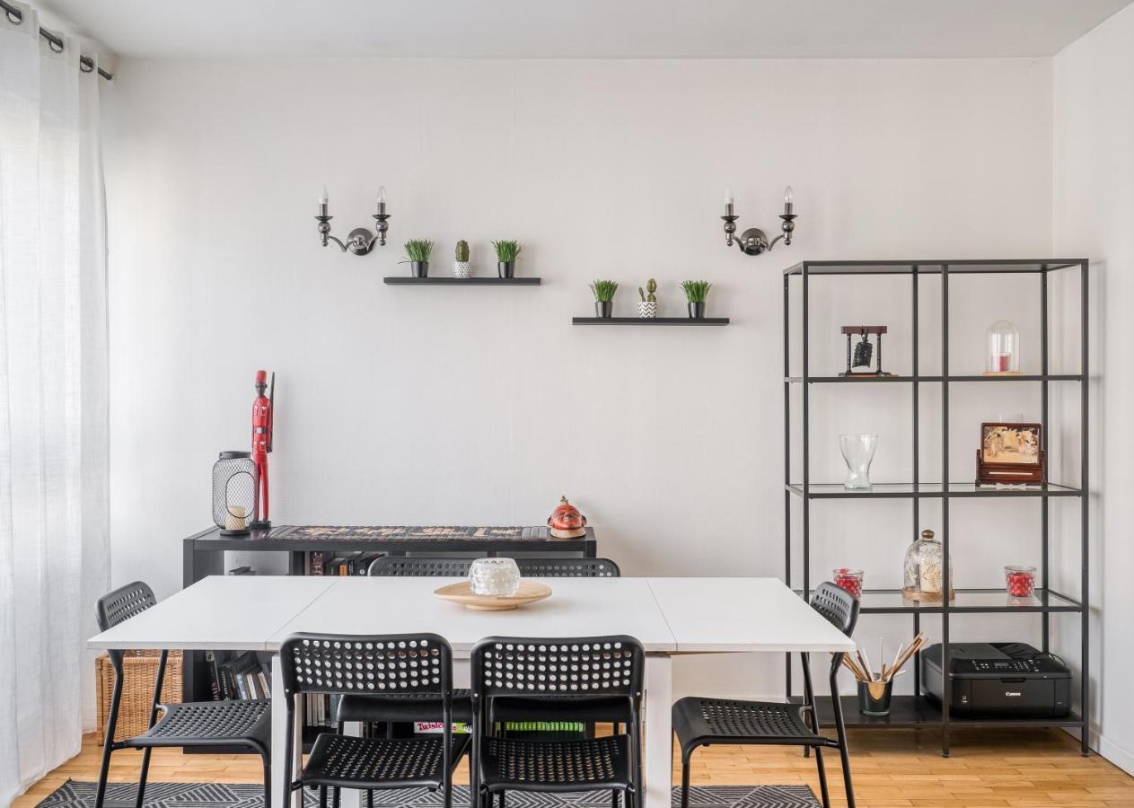 Superbe Apart 2 Rooms Lumineaux Parking Casa Lyon Dış mekan fotoğraf